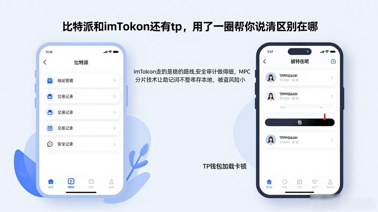 比特派和imToken还有tp，用了一圈帮你说清区别在哪