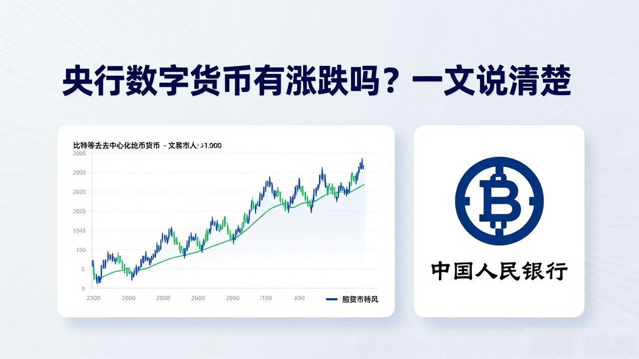 央行数字货币有涨跌吗？一文说清楚