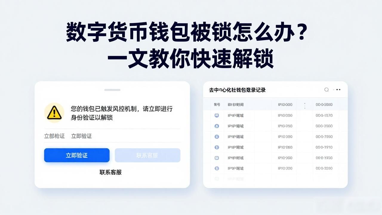 数字货币钱包被锁怎么办？一文教你快速解锁