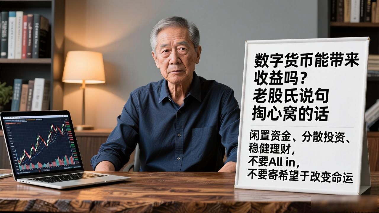 数字货币能带来收益吗？老股民说句掏心窝的话