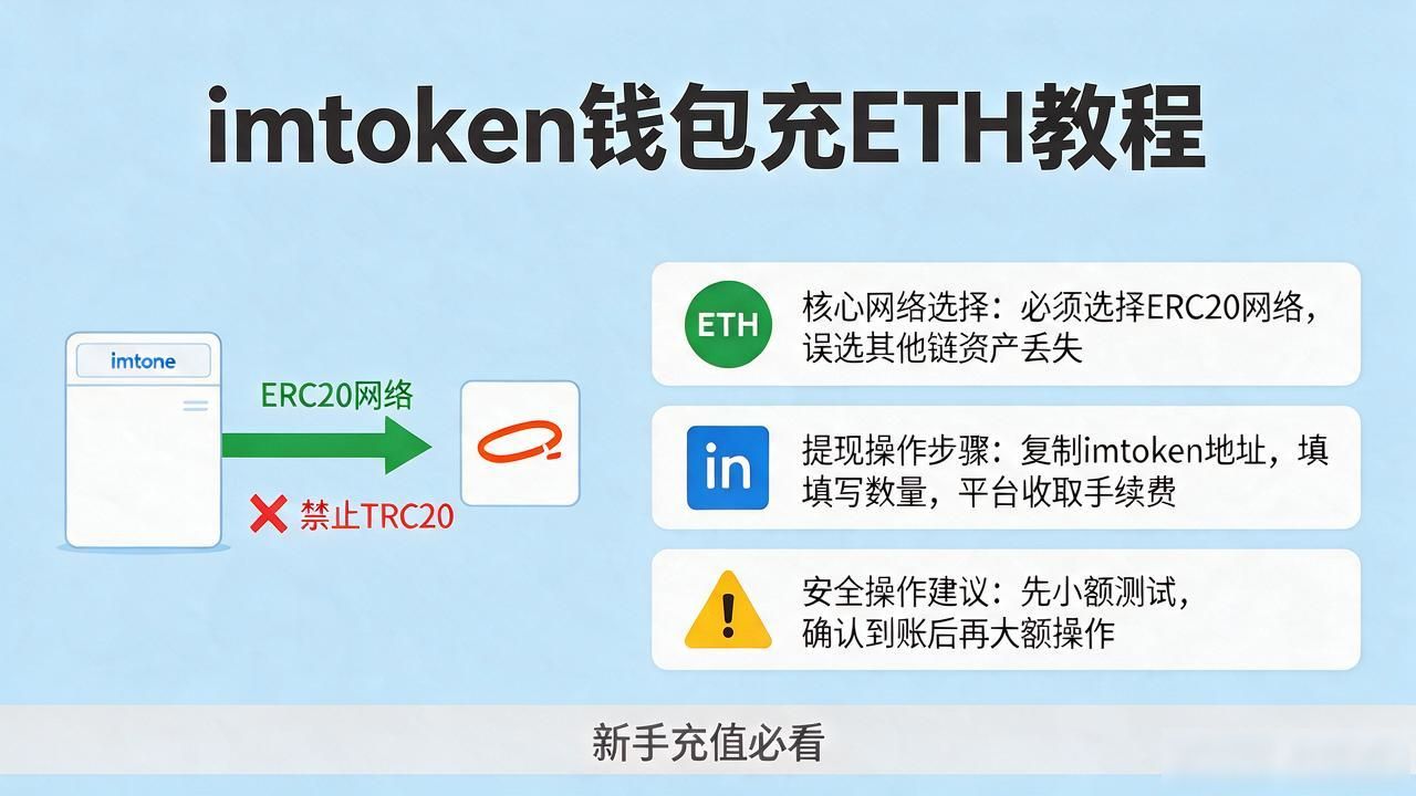 imtoken钱包怎么充ETH？新手必看充值教程