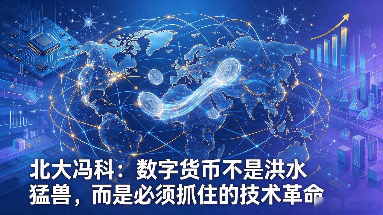 北大冯科：数字货币不是洪水猛兽，而是必须抓住的技术革命