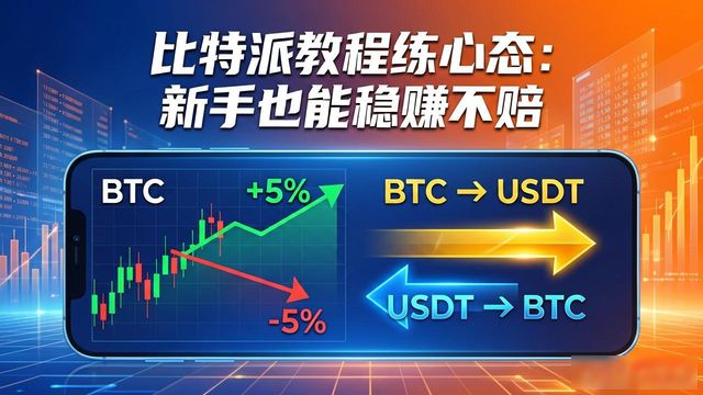 比特派教程练心态：新手也能稳赚不赔
