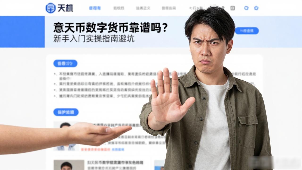 意天币数字货币靠谱吗？新手入门实操指南避坑