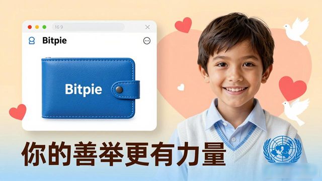 Supporting Charitable Giving Through Bitpie Wallet Bitpie钱包支持慈善捐赠，你的善举更有力量