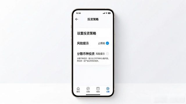 比特派钱包里设置投资策略，三步搞定