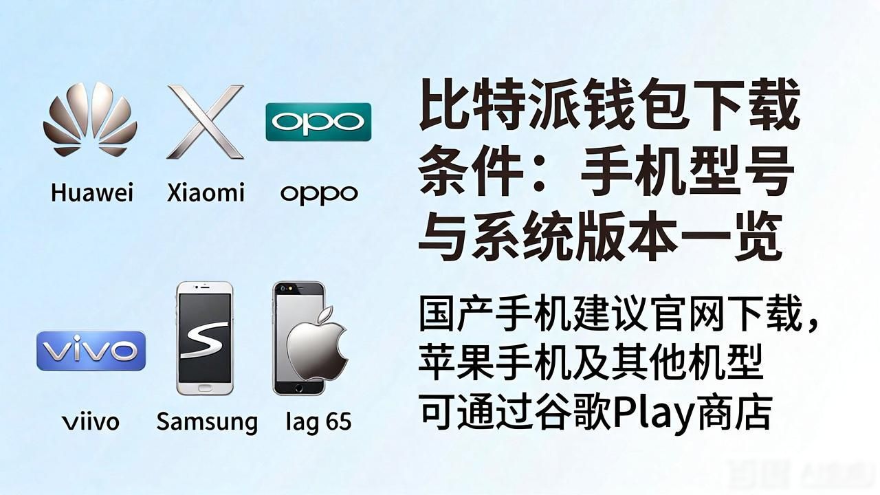 比特派钱包下载条件：手机型号与系统版本一览