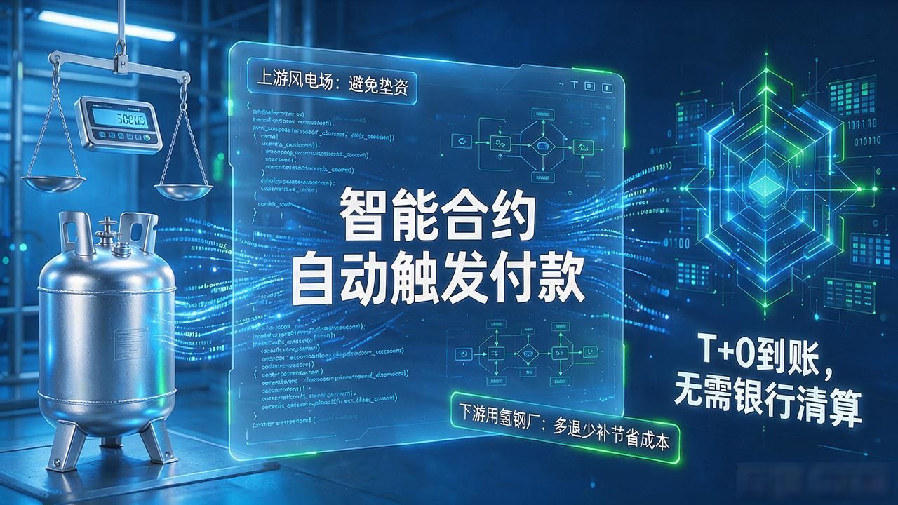 氢能源和数字货币到底怎么搭一起？说白了，一个造能一个记账
