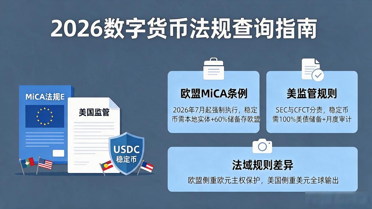2026年数字货币法规怎么查？持有和交易到底踩没踩法律红线