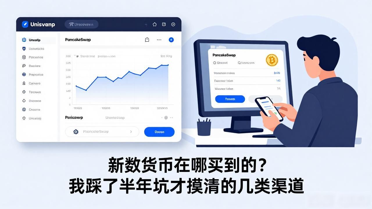 新数字货币在哪买到的？我踩了半年坑才摸清的几类渠道