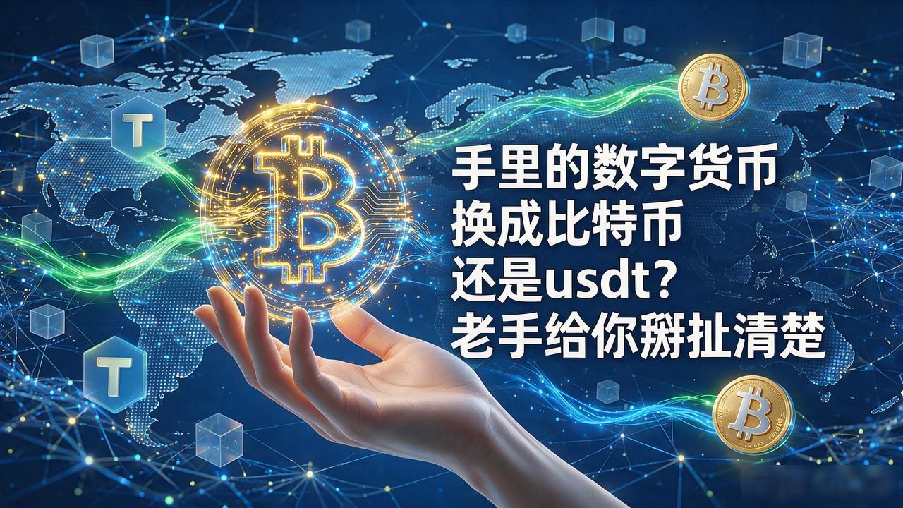 手里的数字货币换成比特币还是usdt？老手给你掰扯清楚