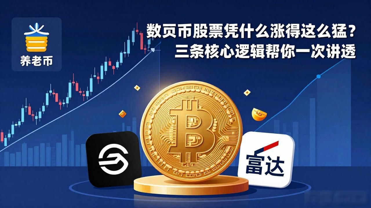 数字货币股票凭什么涨得这么猛？三条核心逻辑帮你一次讲透