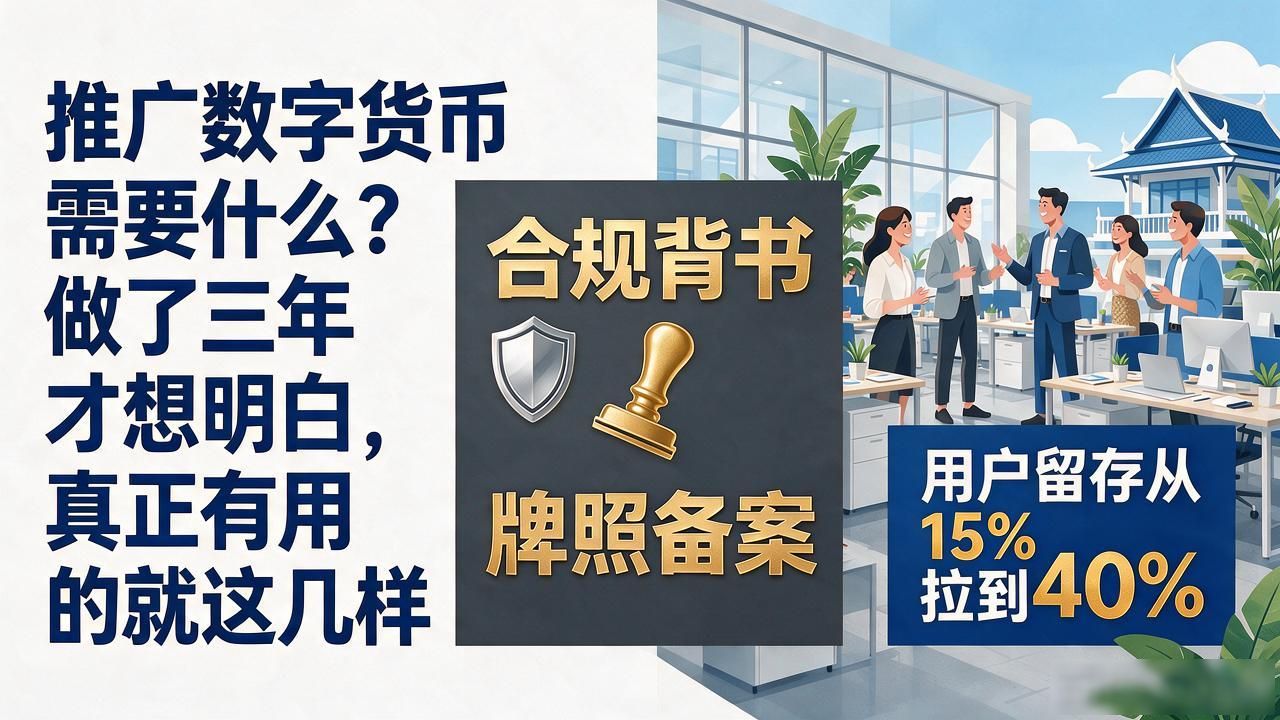 推广数字货币需要什么？做了三年才想明白，真正有用的就这几样
