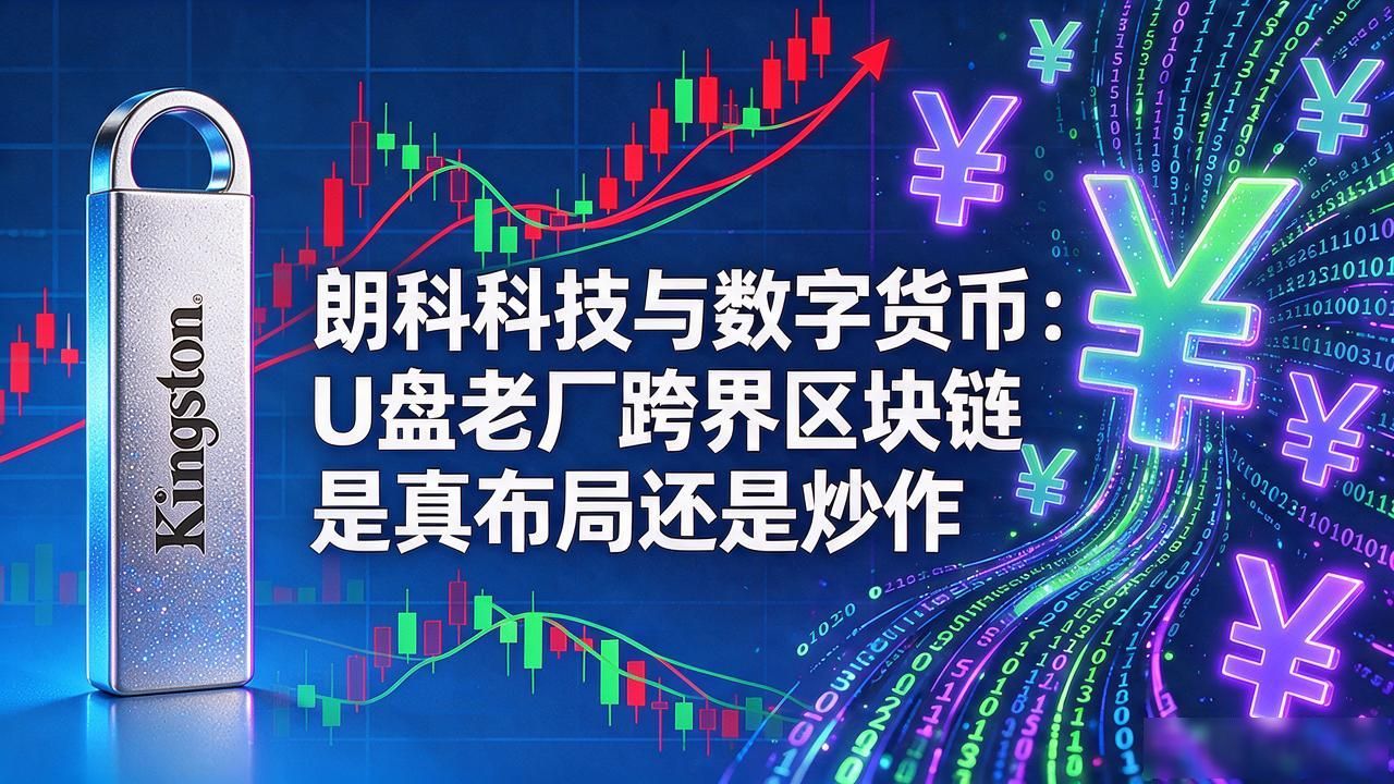 朗科科技与数字货币：U盘老厂跨界区块链是真布局还是炒作
